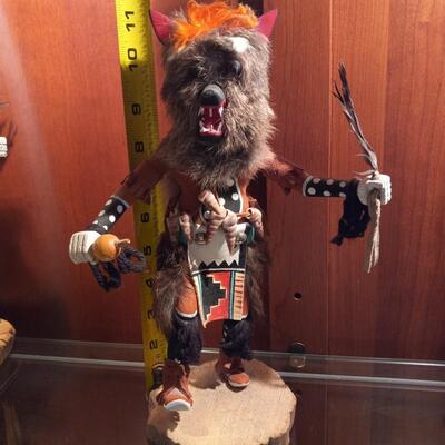 Wolf Kachina by D. Largo