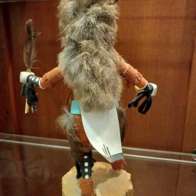 Wolf Kachina by D. Largo