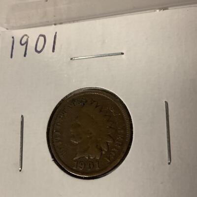 1901 Indian Head Penny