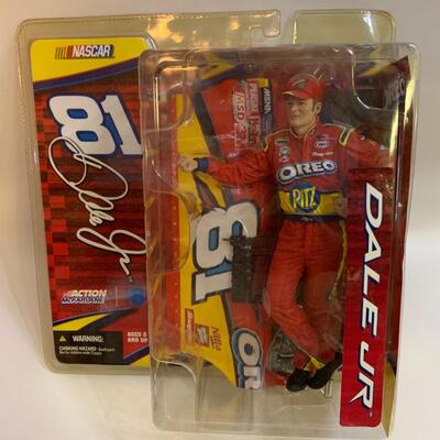 Dale Earnhardt Jr #81 OREO/ Ritz 2005 NASCAR Action/McFarlane Action Figure 7â€ tall approx