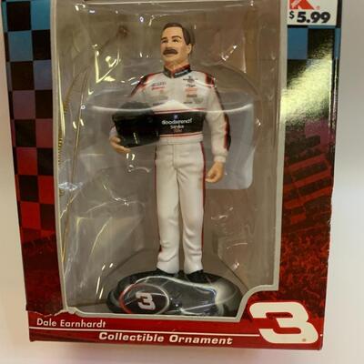 4 NASCAR Dale Earnhardt - 2 winnerâ€™s circle & 2 ornaments