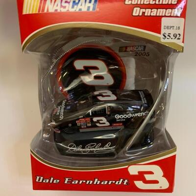 4 NASCAR Dale Earnhardt - 2 winnerâ€™s circle & 2 ornaments