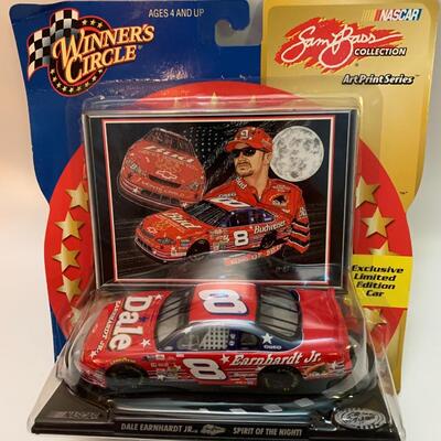 Dale Earnhardt Jr. #8 Looney Tunes Winner's Circle 1:43 NASCAR Diecast Car & Dale Earnhardt Jr #8 2000 Spirit of The Night Sam Bass...