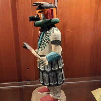 Hopi Kachina, Yellow Corn Maiden by Sammie Walker