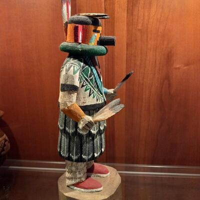 Hopi Kachina, Yellow Corn Maiden by Sammie Walker