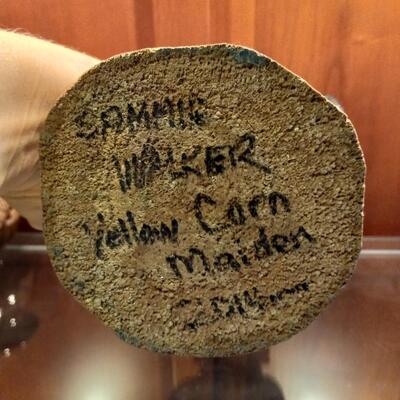 Hopi Kachina, Yellow Corn Maiden by Sammie Walker