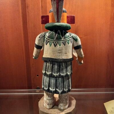 Hopi Kachina, Yellow Corn Maiden by Sammie Walker