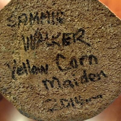 Hopi Kachina, Yellow Corn Maiden by Sammie Walker