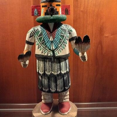 Hopi Kachina, Yellow Corn Maiden by Sammie Walker