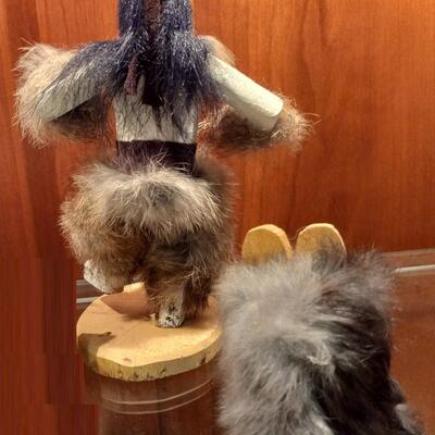 Hopi Kachina, Bear Dancer with mask