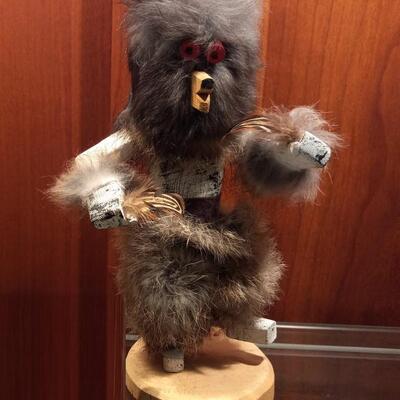 Hopi Kachina, Bear Dancer with mask