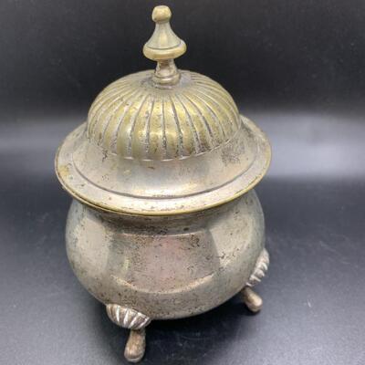 Vintage Silver Plated Tea Set with F. B. Rogers Pot, creamer, sugar and tray - See pics