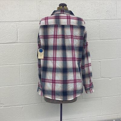 ST. JOHNâ€™S BAY - WOMENâ€™S FLANNEL TOP - SIZE L
