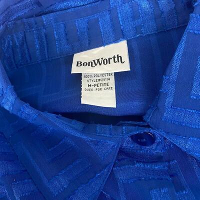 BONWORTH - BOLD WOMENâ€™S TOP - SIZE M PETITE