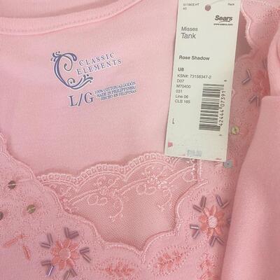NWT CLASSIC ELEMENTS - DETAILED WOMENâ€™S TOP - SIZE L