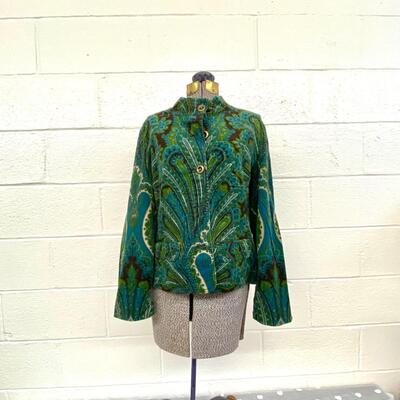 CHARTER CLUB PETITE - COLORFUL WOMENâ€™S TOP - SIZE L