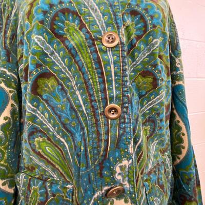 CHARTER CLUB PETITE - COLORFUL WOMENâ€™S TOP - SIZE L
