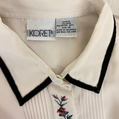 KORET - CLASSY WOMENâ€™S TOP - SIZE 14