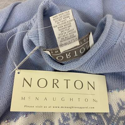 NWT - NORTON MCNAUGHTON - WOMENâ€™S SWEARTER - SIZE L