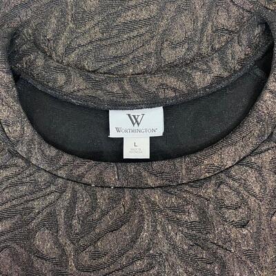 WORTHINGTON - FORMAL WOMENâ€™S TOP - SIZE L