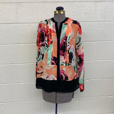 NWT - WORTHINGTON - BRIGHT WOMENâ€™S TOP - SIZE PXL