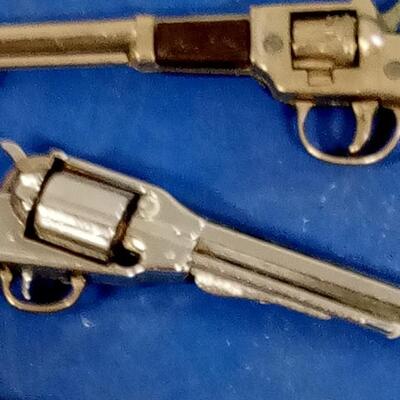 LOT 80  TWO VINTAGE SMALL TOY GUNS