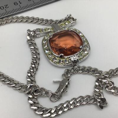 Monet Pendant and Chain
