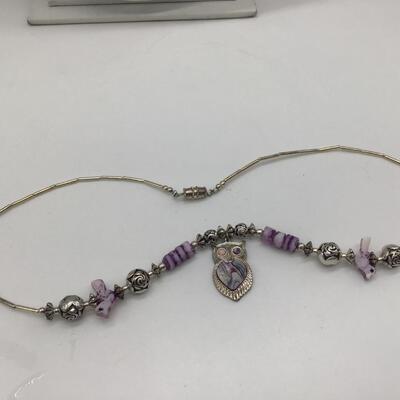 Vintage Abalone Type Necklace