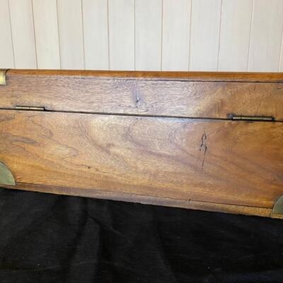 Antique Wood Box from Buenos Aires