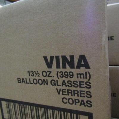 Libbey (7503) Vina 13 1/2 Ounce Balloon Glass- 5 Dozen (#98)