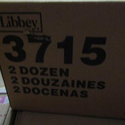 Libbey (3715) Embassy Royale 10 1/2 Ounce Poco Grande Glasses- 6 Dozen (#100)