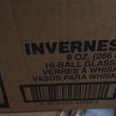 Libbey (15485) Inverness 9 Ounce Hi-Ball Glasses- 17 Dozen (#103)