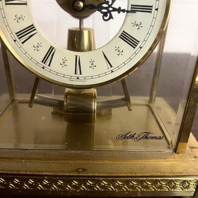 Seth Thomas Klenlinger & Oberfell Brass Clock (BS-MG)