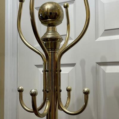 Vintage Metal Hat and Coat Rack