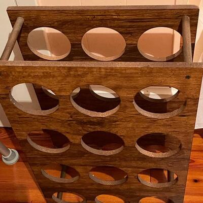 Wood Wine Rack