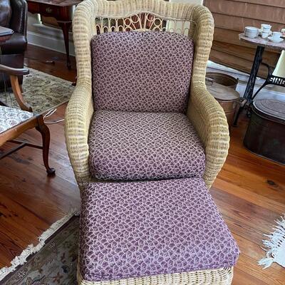 Ethan Allen Home Collection Three Piece Wicker Set