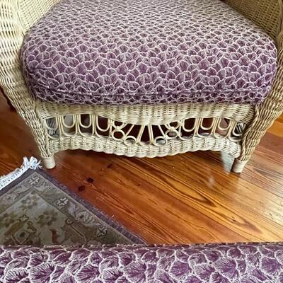 Ethan Allen Home Collection Three Piece Wicker Set