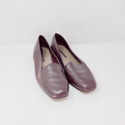 ENZO ANGIOLINI WOMEN'S BROWN LEATHER FLATS SIZE 10 M
