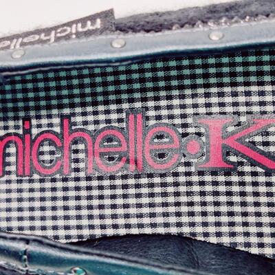 MICHELLE K WOMEN'S BLACK TEXTILE FLATS SIZE 10