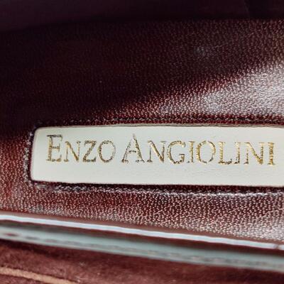 ENZO ANGIOLINI WOMEN'S BROWN SUEDE LEATHER FLATS SIZE 10 M