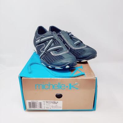 MICHELLE K WOMEN'S BLACK DYNAMIC CHARM SHOES SIZE 10