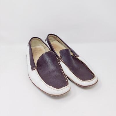 PAUL FREDERICK MEN'S SLIP ON LOAFERS SIZE 9