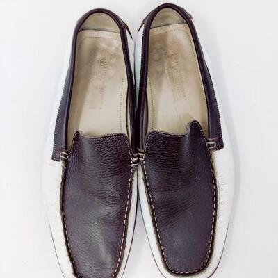 PAUL FREDERICK MEN'S SLIP ON LOAFERS SIZE 9