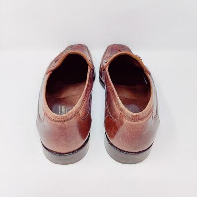 JOHNSTON & MURPHY DOMANI MEN'S LEATHER LOAFERS SIZE 9 M