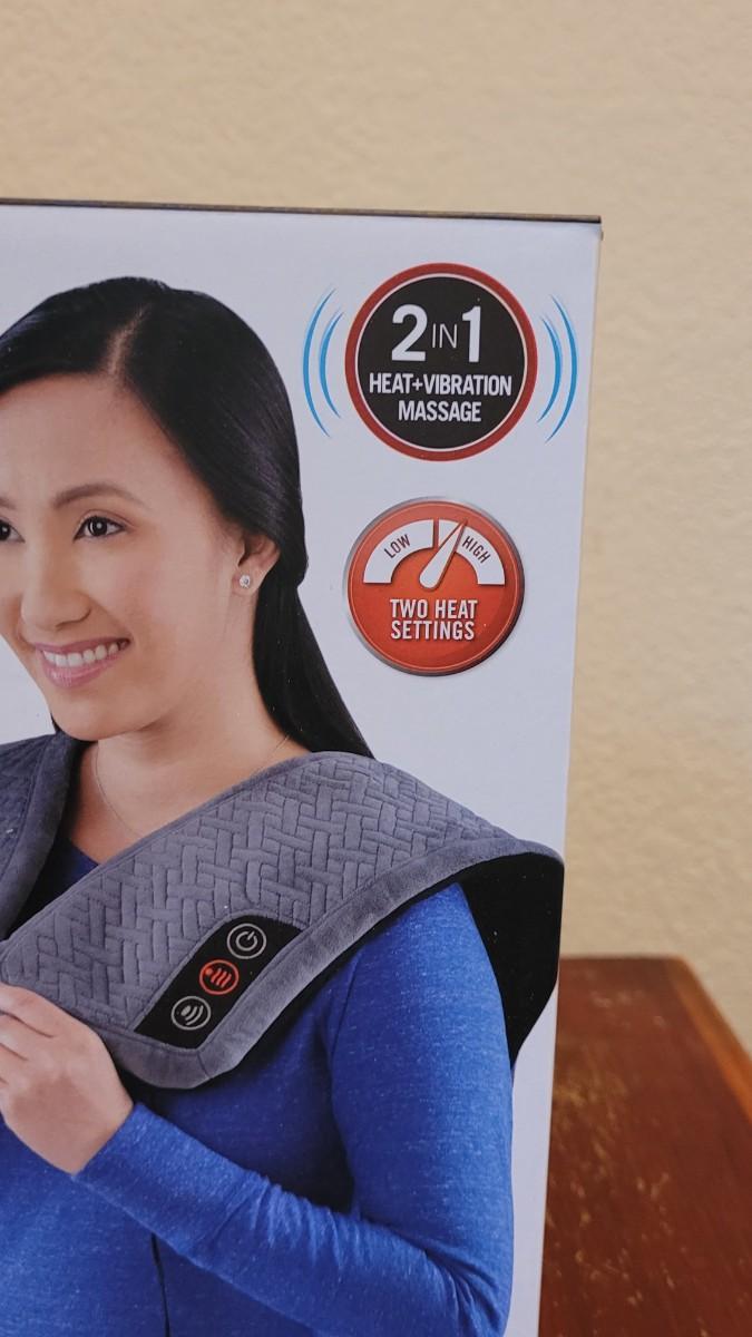 Lot 387 New in Box HOMEDICS Heated Massage Wrap