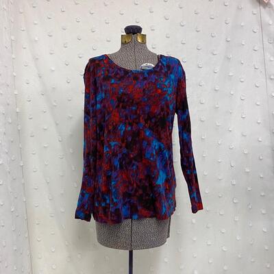 DAISY FUENTES FAVORITE T - SNAZZY WOMENâ€™S TOP - SIZE XL