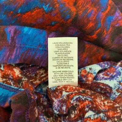 DAISY FUENTES FAVORITE T - SNAZZY WOMENâ€™S TOP - SIZE XL