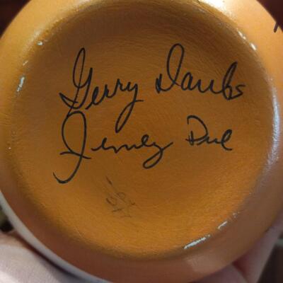 Jemez Pueblo Pottery Vase, by Artist Gerry Daubs