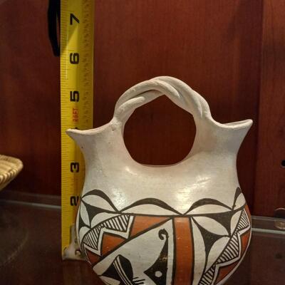 Acoma Pueblo Wedding Vase Pottery
