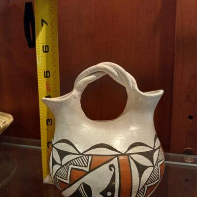 Acoma Pueblo Wedding Vase Pottery